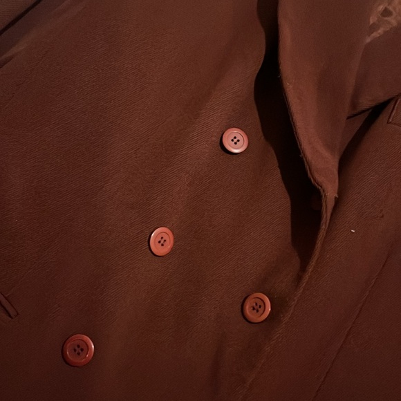 Vintage RENA ROWAN for SAVILLE BROWN-14W - Picture 2 of 3